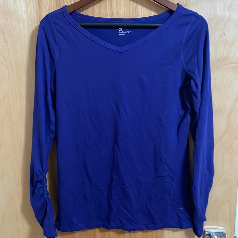 C9 by Champion Women's Long-Sleeve V-Neck Top — Royal Blue